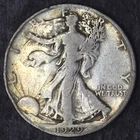 1929-D Walking Liberty Silver Half Dollar 50C- COINGIANTS -