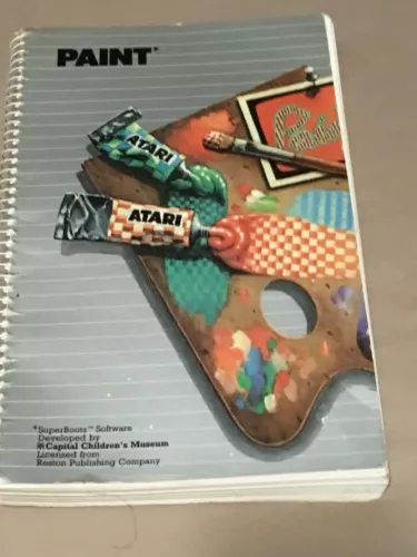 ATARI PAINT USERS HANDBOOK 174 PAGES