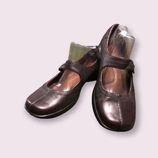 Naturalizer Leather Mary Jane Shoes, Comfort Flats Brown, Drag, Trans, etc sz 9W
