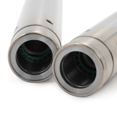 Chrome 49mm 22 7/8" Fork Tubes 45500341 for Harley Touring Street Glide 17-23 - Picture 8 of 10
