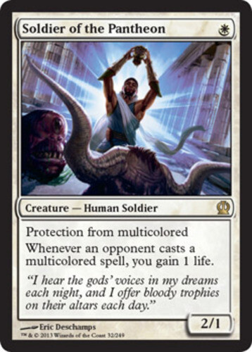 Soldier of the Pantheon - Foil LP, English MTG Theros - Picture 1 of 1