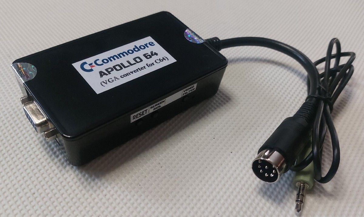 Commodore 64 C64 SX64 C64C C16 C116 C128 Upscaler VGA
