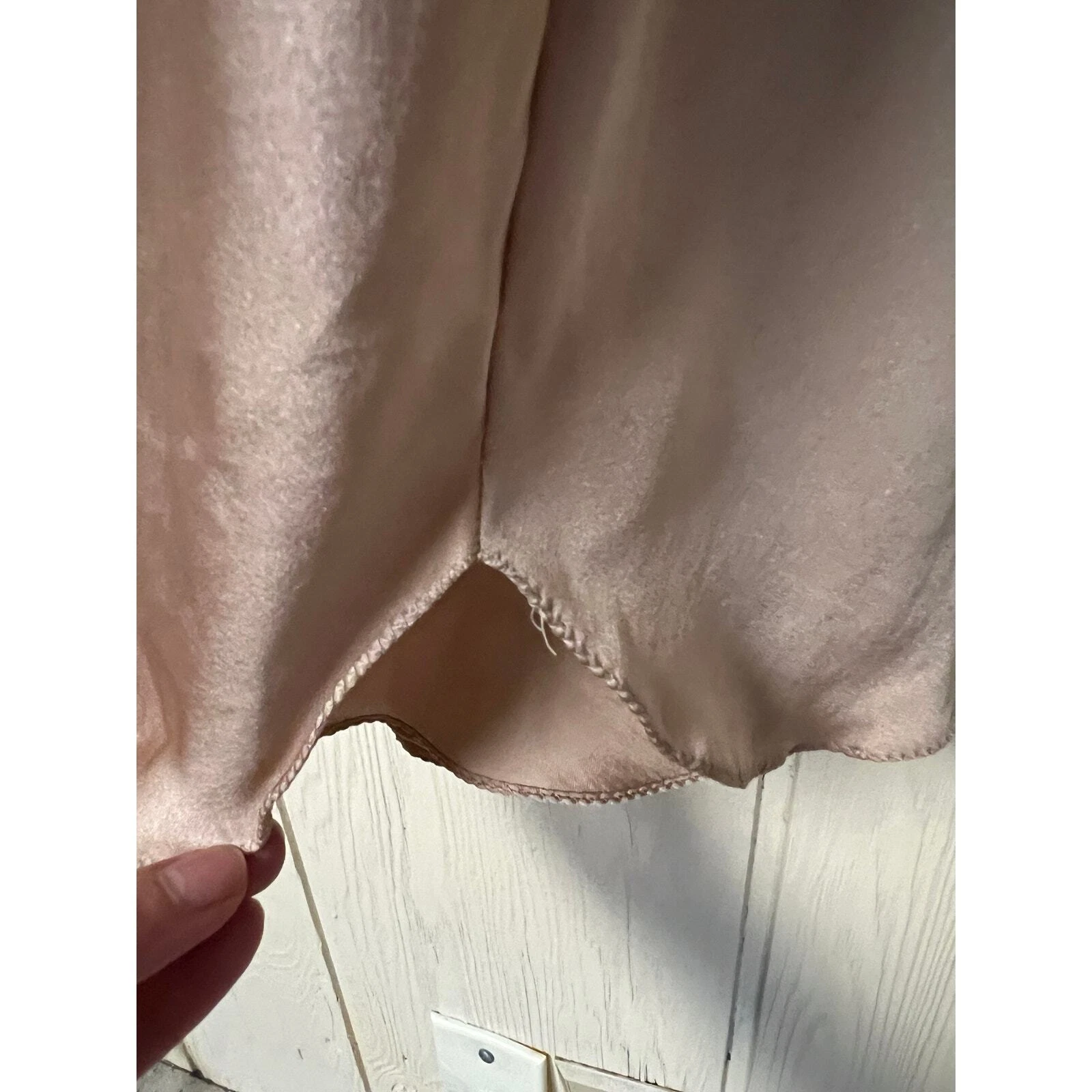 UNDERCOVER Abito Slip Vintage Victoria's Secret Piccolo Raso Lingerie Moka Mousse Lusso