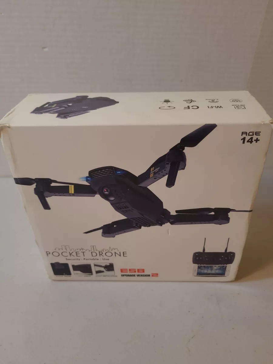 Es8 Version 2 Pocket Drone New In Box e58 10B79 | eBay 【未使用】2個セット ポケットドローン ES8 UPGRADE VERSION2