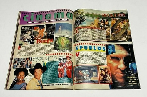 Vintage Rare POPCORN German Music Magazine, JULY 1993,Luke Perry,U2,Shaggy, A-HA - Imagen 12 de 12