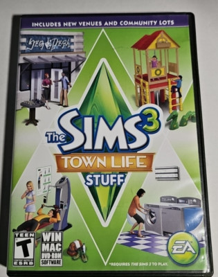 Sims 3: Town Life Stuff (Windows/Mac, 2011)