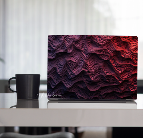 Laptop Skin, Protective Decal Vinyl Cover Stickers PC Floral Abstract Art flower - 第 9/10 張圖片