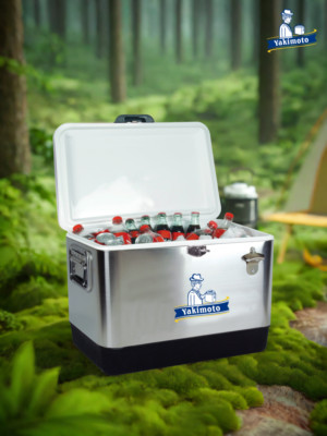 Yakimoto 54 QT Insulated Cooler Box, Hard Cooler, Heavy Duty,Durable Ice Chest