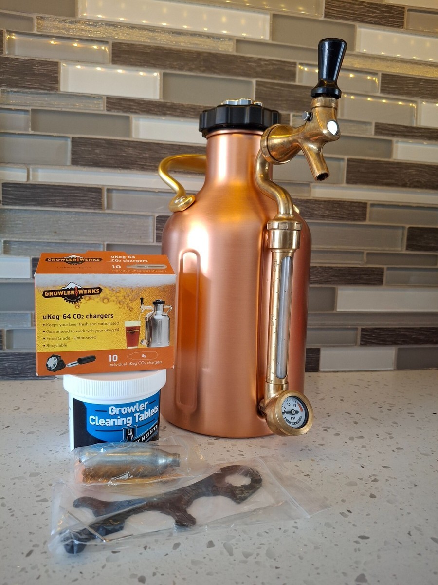 GrowlerWerks uKeg64 グロウラー ビールサーバー(シルバー) ヨドバシ