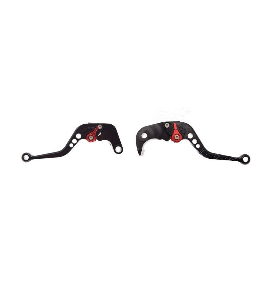 Levier de frein et d'embrayage pour Suzuki GSXR noir moto de sport de rechange