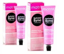 Matrix SoColor Sync Alkaline Toner 2oz Pre-Bonded Choose Your Color