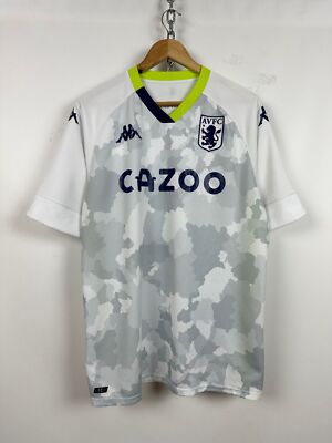 Men's 2020/21 Kappa Aston Villa Grealish #10 Player Issued