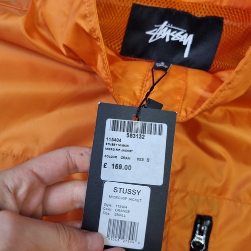 Stüssy M Main Micro Ripstop Jacket, Size Small - Picture 2 of 3