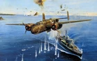 Air Apaches on the Warpath by Robert Taylor signed by four WW2  B25 Pilots