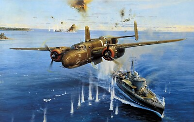 #ad Air Apaches on the Warpath by Robert Taylor signed by four WW2 B25 Pilots $525.00