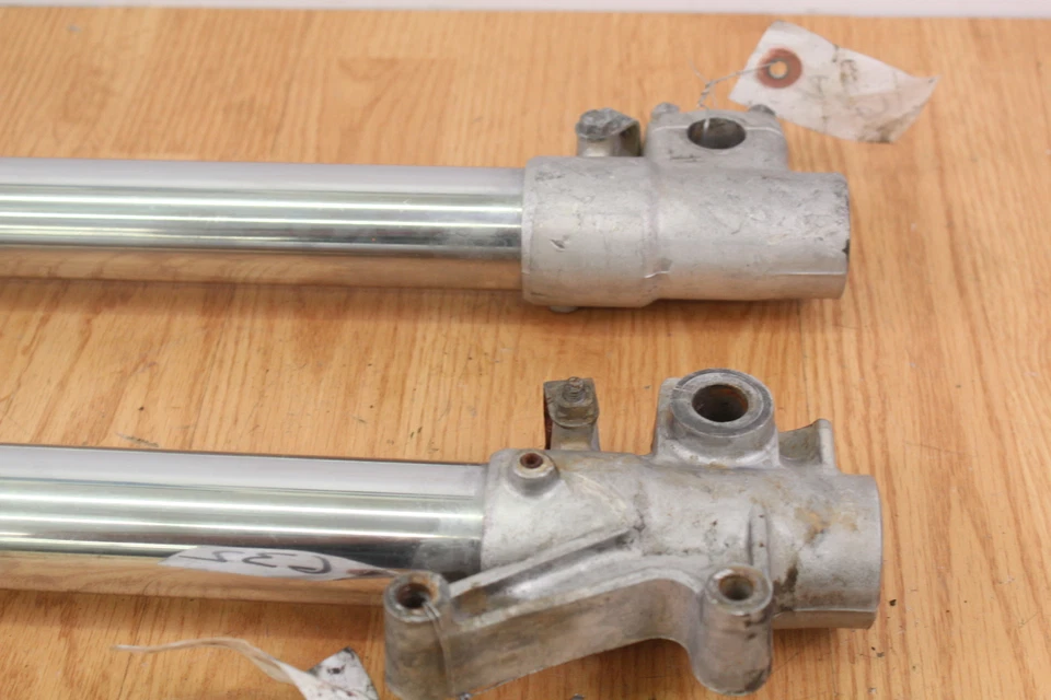 Par de horquillas delanteras Yamaha YZ250WR WR 250 1989 suspensión amortiguadora Foto 2 de 4