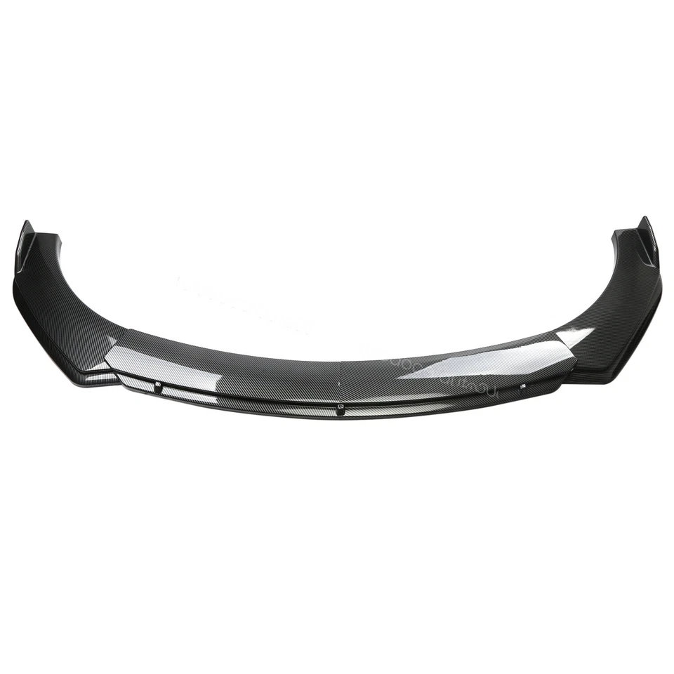 For Toyota RAV4 06-16 Carbon Style Front Bumper Side Skirts Chin Lip Spoiler Kit Foto 4 de 4