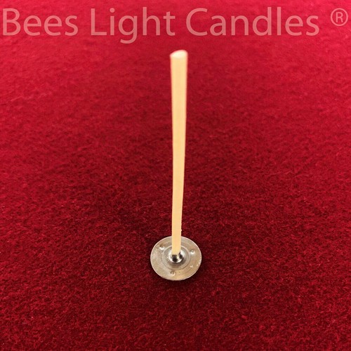 Votive Cotton Wicks Beeswax Coated, 100 Pack, 1000, Candle Making, Bulk #2 Wick - Picture 2 of 2