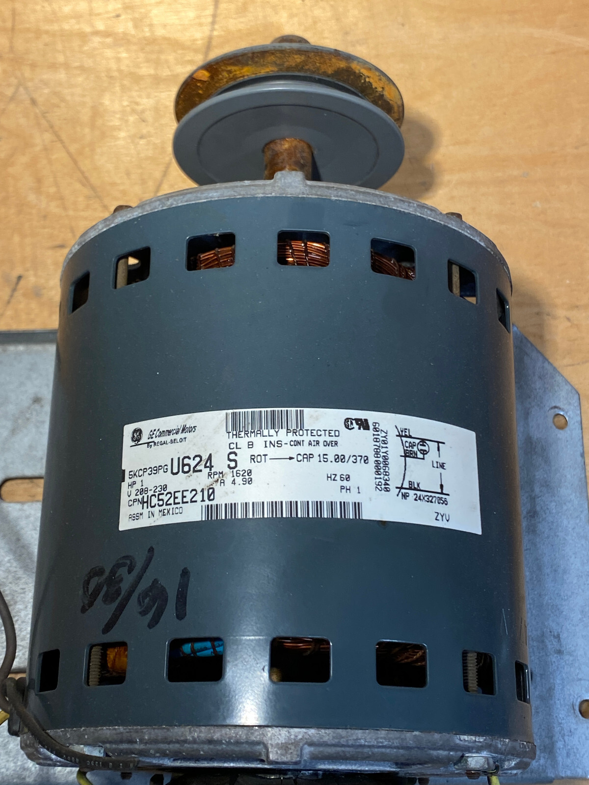 GE 1 HP HVAC Electric Motor 5KCP39PG U624 S eBay
