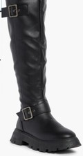 Women’s Black Knee High boots by wild diva lounge Kyoto. size 8