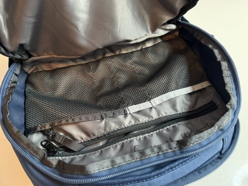 Zaino The North Face Jester blu cinghie regolabili escursionismo scuola Flexvent - Foto 7 di 7