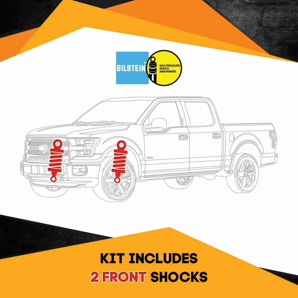 Kit 2 Amortiguadores de elevación delanteros Bilstein B6 4600 3" para Ford Ranger 2x2 98-11 Foto 3 de 4