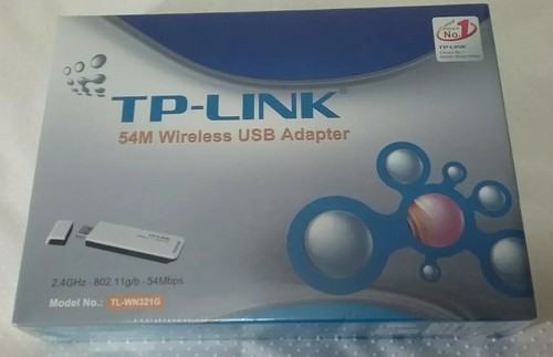 TP - LINK 54M Wireless USB adapter. New. Zealed - 第 1/6 張圖片