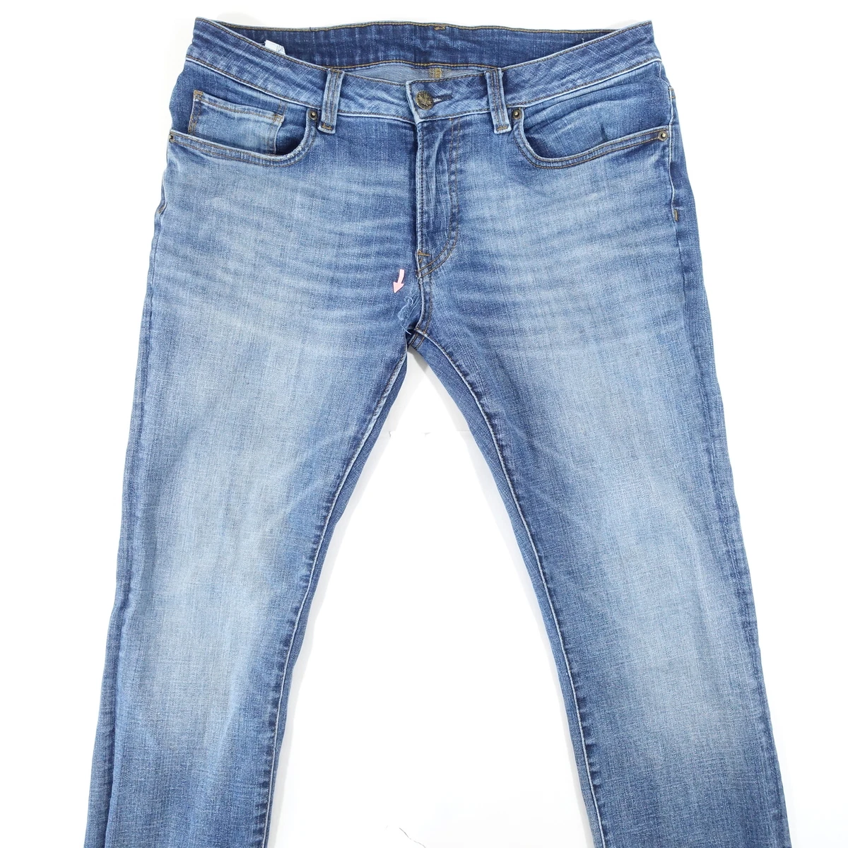 Faded blue sale jeans mens