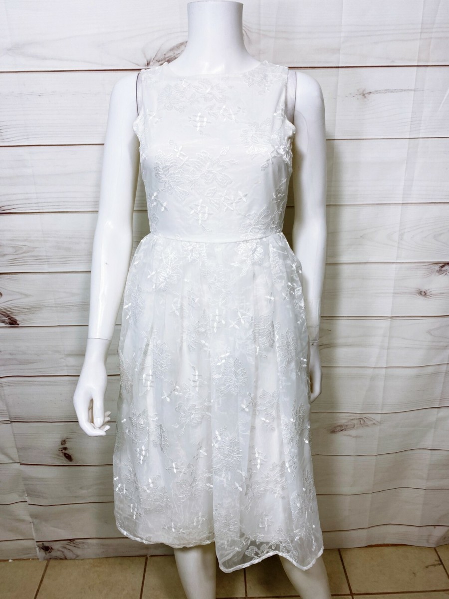 vero moda white lace dress Vero Moda Petite square neck lace cami mini dress in White