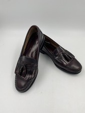 G.H. BASS Brompton Leather Loafer Tassel Burgundy 8.5D