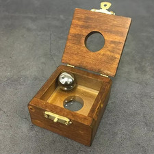 STEEL BALL THRU GLASS MAGIC TRICK   Incredible Penetration 