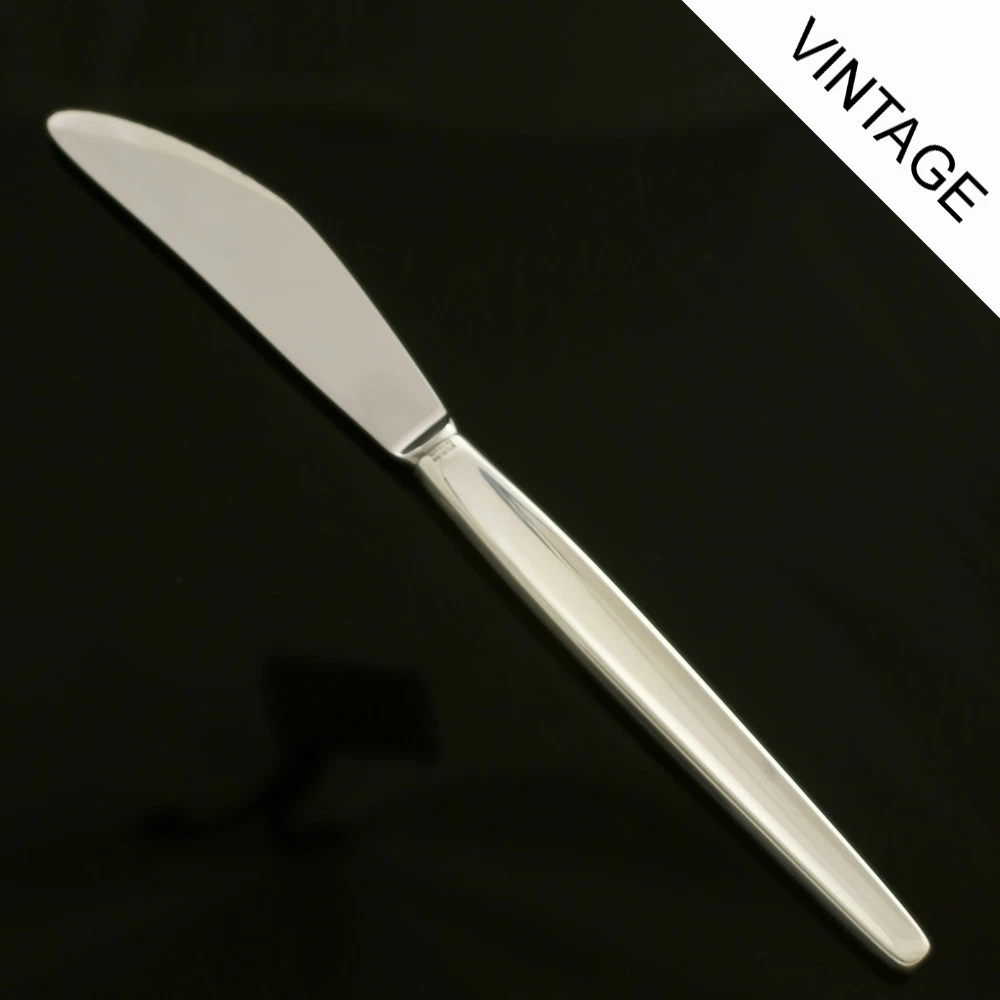 Georg Jensen Sterling Silver Luncheon Knife, #027 Serrated - Cypress