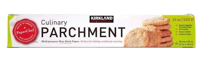 Kirkland Signature Non Stick Parchment Paper 205 sq. ft.: Home & Kitchen 