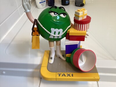 M & M. CANDY GREEN SHOPPER COLLECTIBLE DISPENSER, | eBay UK