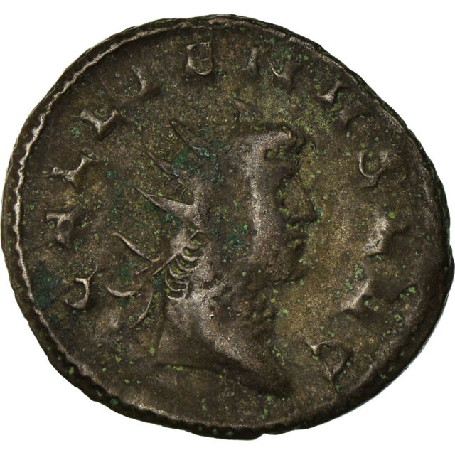 [#862201] Munten Gallisch Antoninianus 263-264 Milan ZF Billon
