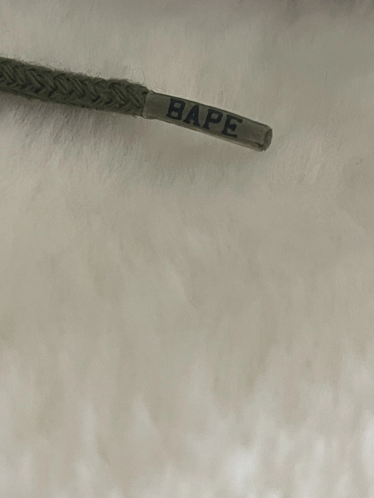 A BATHING APE (BAPE) BAPE A Bathing Ape giacca uomo verde mimetica manica lunga con cappuccio tasca frontale taglia L