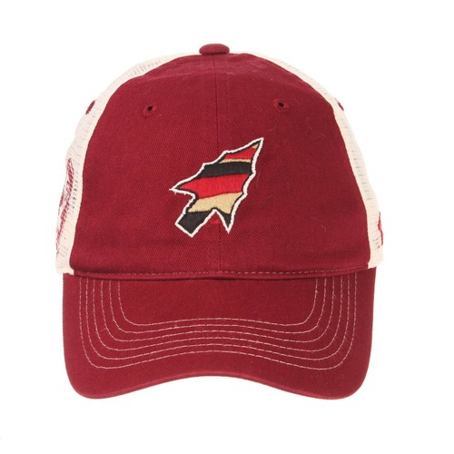 FLORIDA ST. SEMINOLES NCAA CONTOUR MESH TRUCKER SNAPBACK Z WASHED CAP HAT NWT! - Picture 2 of 7