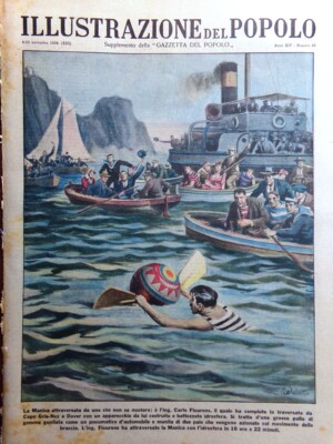 Illustration of the People November 10, 1934 Desenzano Isola Treasure Fountains of Rome