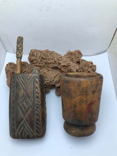 Africa | paire Kohl eyeliner pots from the south of Morocco. empty bottle - 第 1/10 張圖片