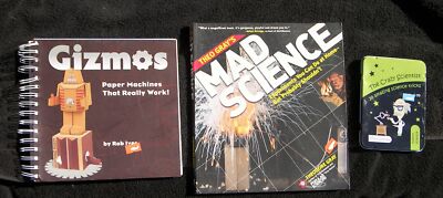 LOT Crazy Scientist Indoor Science Experiments Gizmos Working Paper Machines