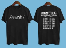BOYWITHUKE Lucid Dreams Tour 2024  Black All Size Gift Fan Shirt AC2646