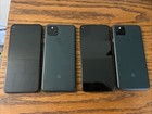 Google Pixel 5a G1F8F 128GB Smartphone Lot Of 4 