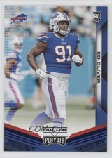 2019 Panini Playoff Rookies Goal Line Ed Oliver #247 0u3