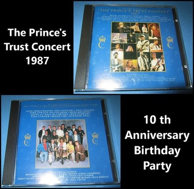 CD The Prince's Trust: Concert 1987 & 10th Anniversary Birthday Party 80er Jahre
