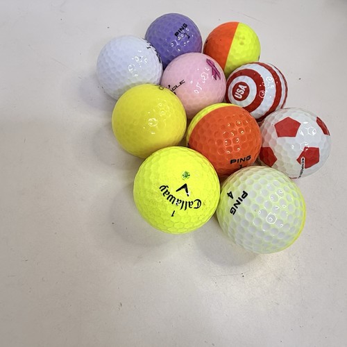 Sirxon ad PING EYE Golf Ball Color Combinations 2-Tone Karsten Lot 10 - Picture 2 of 9
