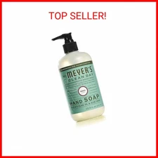 MRS. MEYER'S CLEAN DAY Hand Soap, Made with Essential Oils, Biodegradable Formul