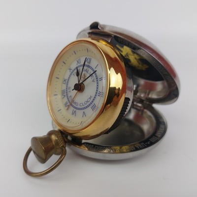 Vintage Dalvey St Elmo Uhr Reisewecker Schottland Ersatzteile Reparatur