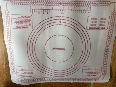 Vintage Tupperware Pastry Mat Pie Tart Baking Sheet 1977 Dart Industries 18''x22 