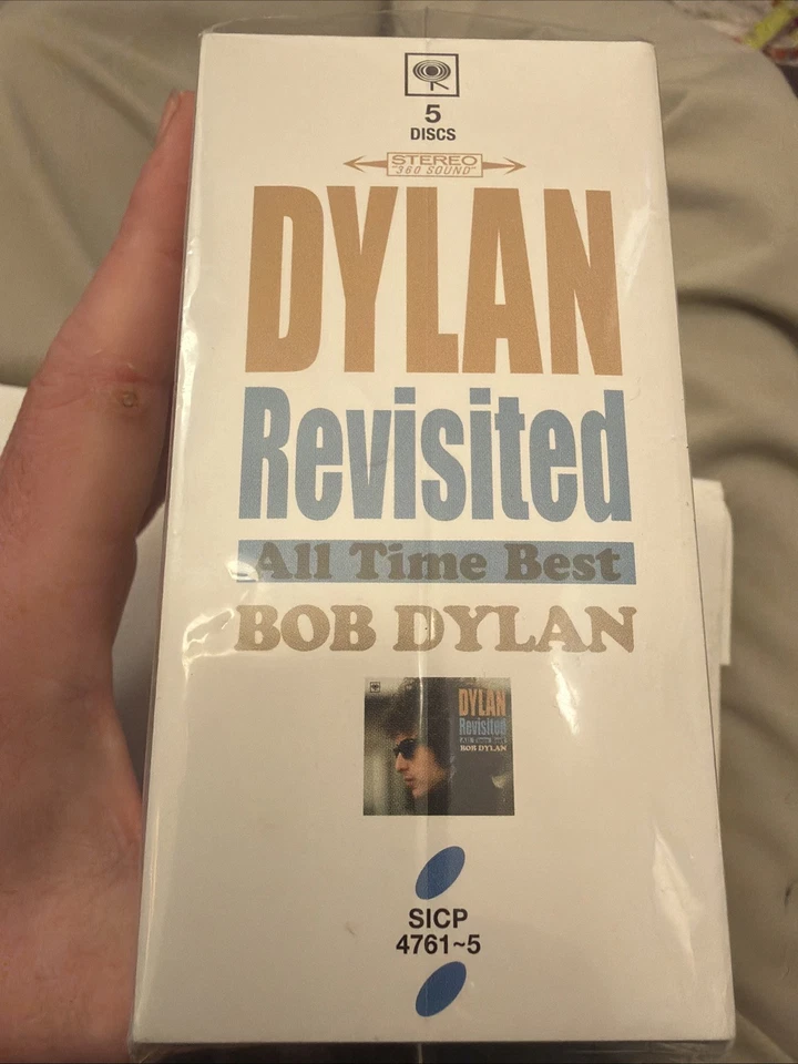 Bob DYLAN Orig 2016 JAPAN Revisited - All Time BEST w-CDs x5 BOX Set SICP-4761~5 - Image 3 of 3