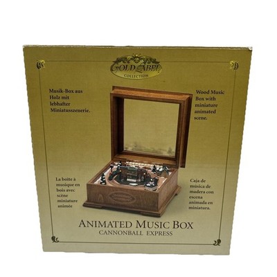 Cannonball Express 2003 Music Box Gold Label Collection Mr. Christmas